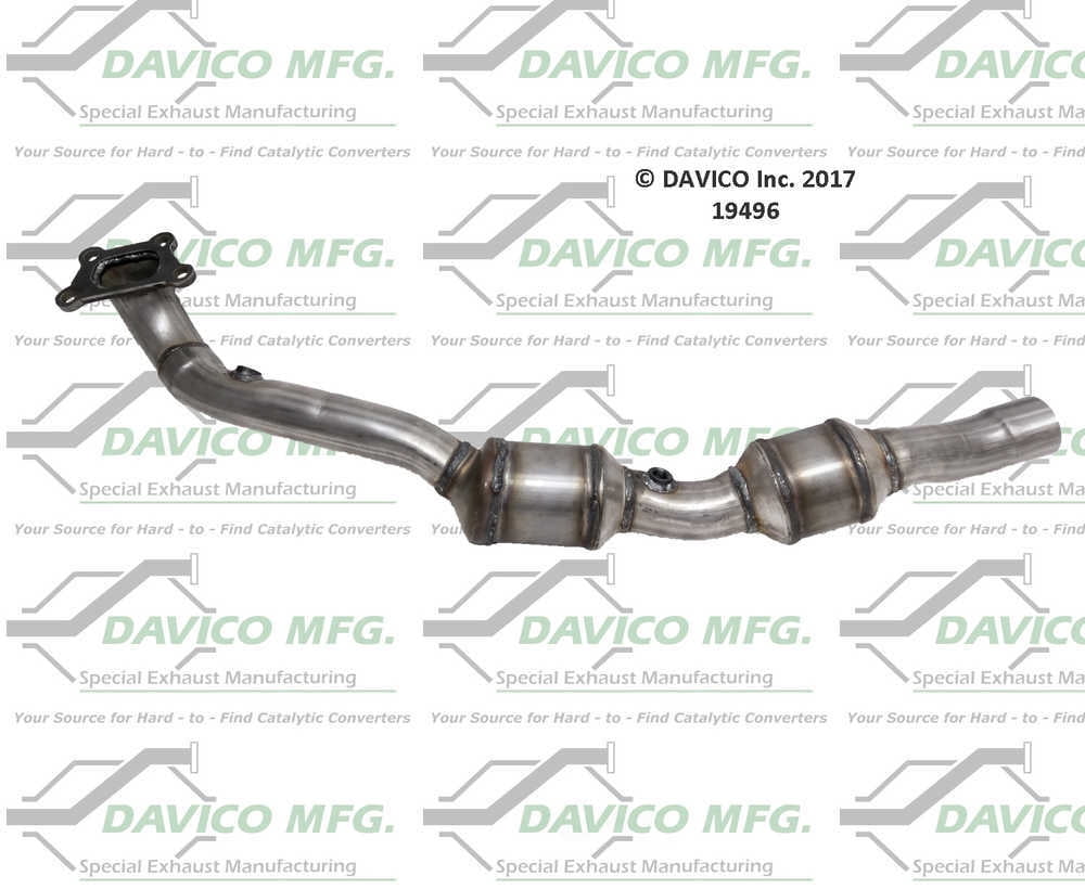Davico Mfg 19496 Direct-Fit Catalytic Converter
