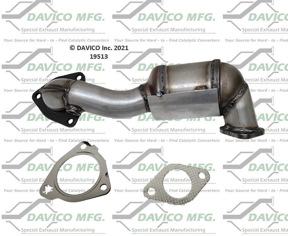 Davico Mfg 19513 Direct-Fit Catalytic Converter