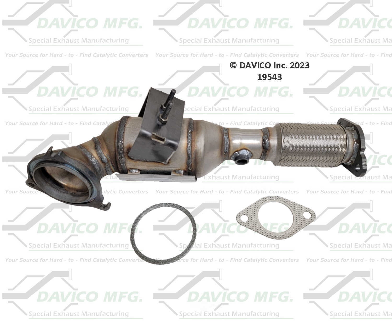 Davico Mfg 19543 Direct-Fit Catalytic Converter