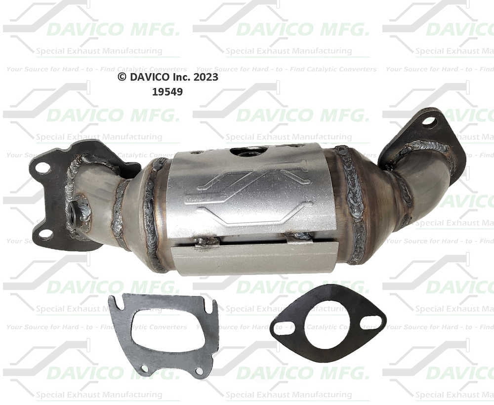 Davico Mfg 19549 Direct-Fit Catalytic Converter