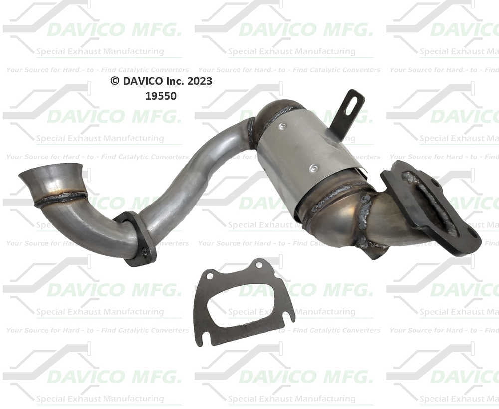 Davico Mfg 19550 Direct-Fit Catalytic Converter