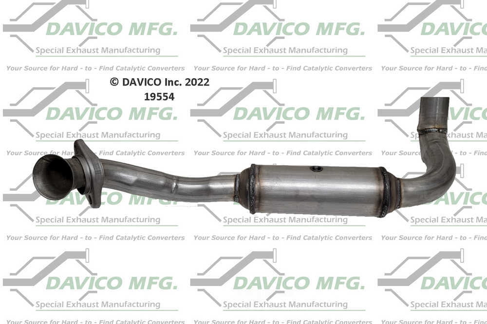 Davico Mfg 19554 Direct-Fit Catalytic Converter