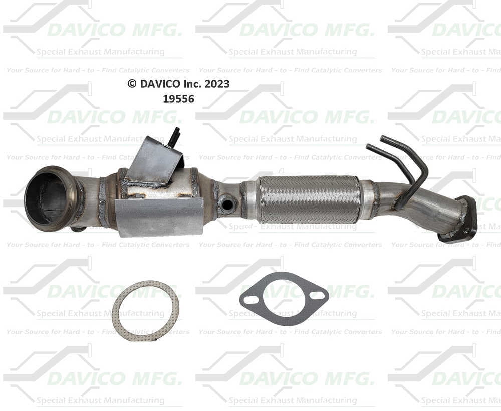 Davico Mfg 19556 Direct-Fit Catalytic Converter