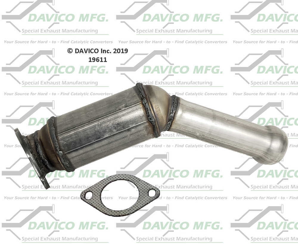 Davico Mfg 19611 Direct-Fit Catalytic Converter