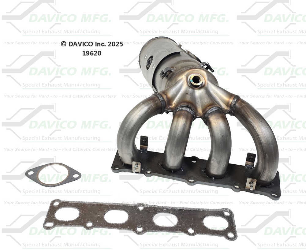 Davico Mfg 19620 Direct-Fit Catalytic Converter