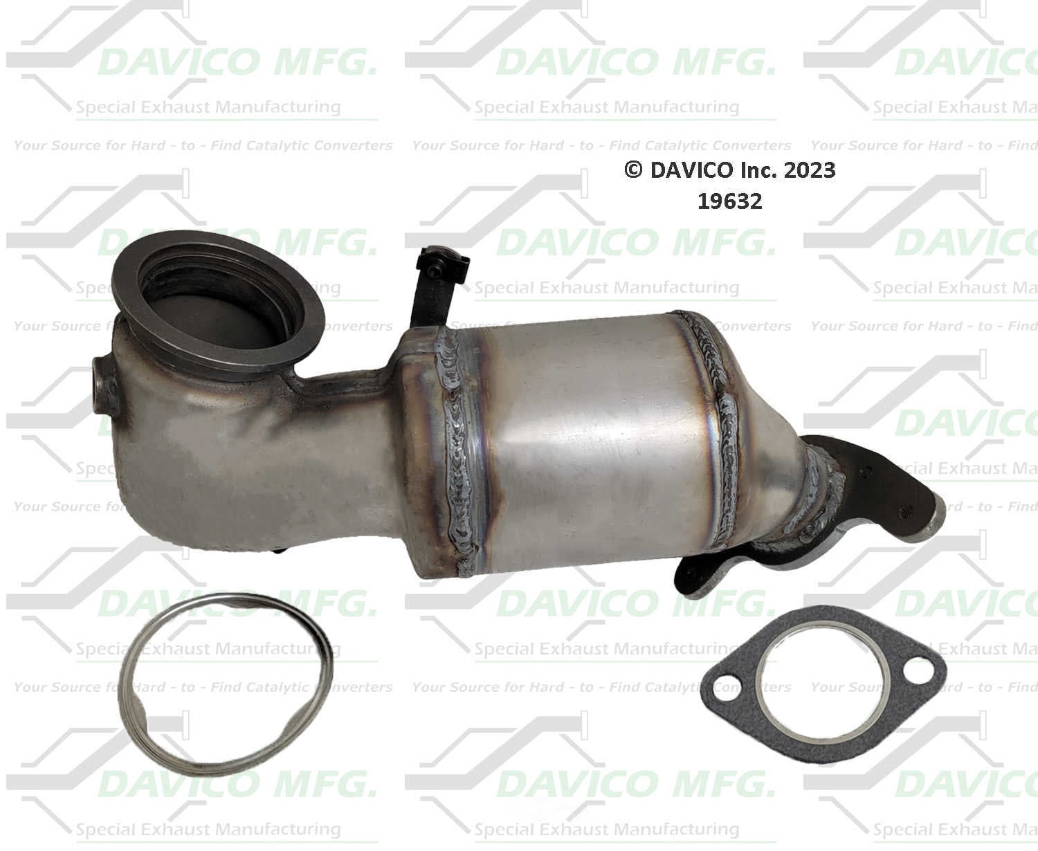 Davico Mfg 19632 Direct-Fit Catalytic Converter