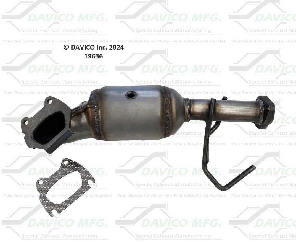 Davico Mfg 19636 Direct-Fit Catalytic Converter