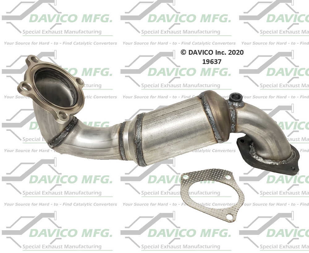 Davico Mfg 19637 Direct-Fit Catalytic Converter