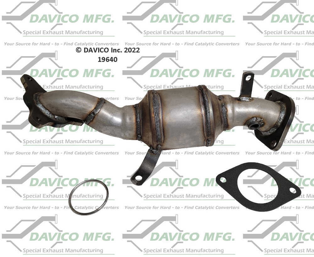 Davico Mfg 19640 Direct-Fit Catalytic Converter
