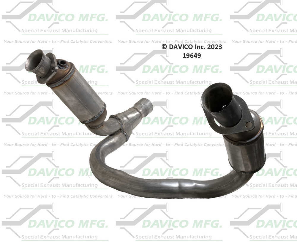 Davico Mfg 19649 Direct-Fit Catalytic Converter