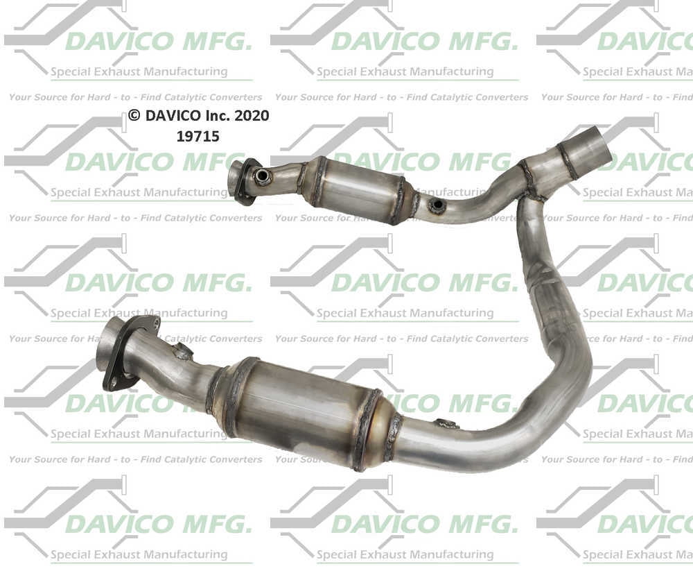Davico Mfg 19715 Direct-Fit Catalytic Converter