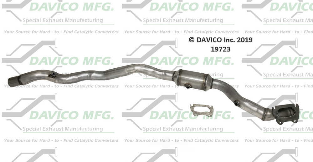 Davico Mfg 19723 Direct-Fit Catalytic Converter