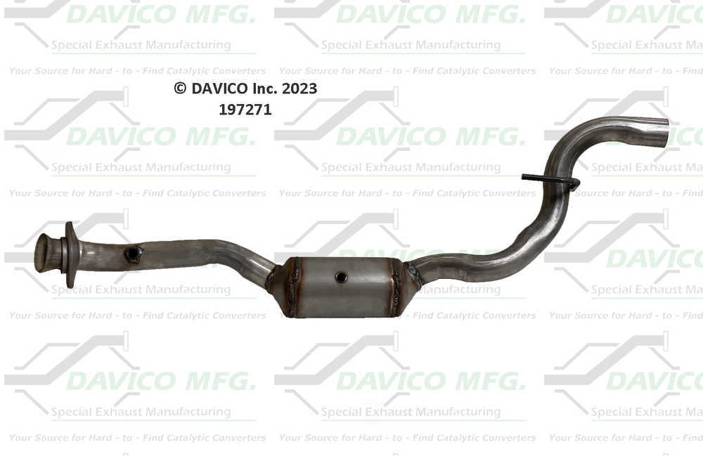 Davico Mfg 197271 Direct-Fit Catalytic Converter