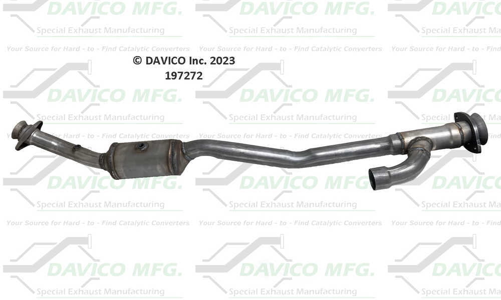 Davico Mfg 197272 Direct-Fit Catalytic Converter