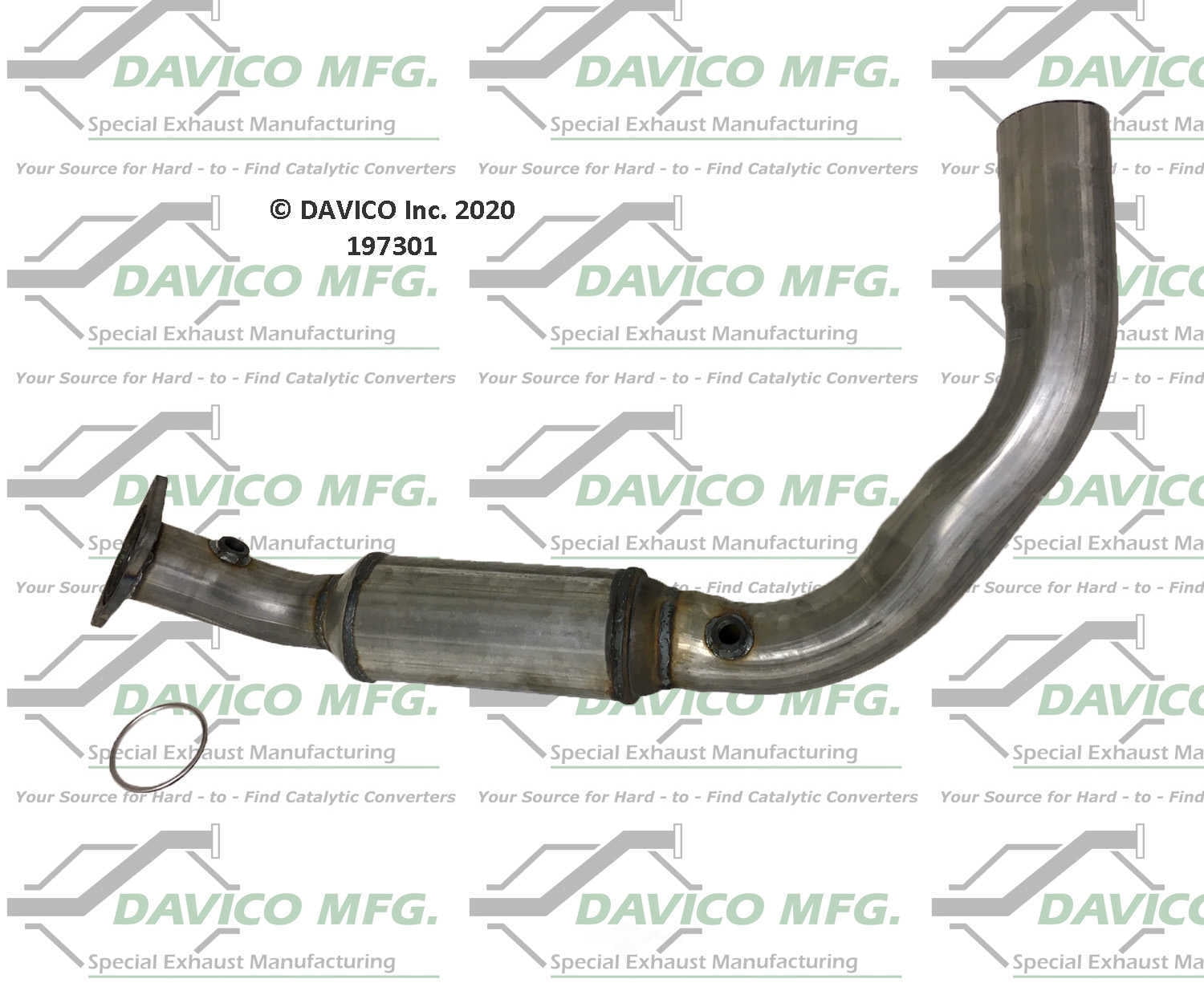 Davico Mfg 197301 Direct-Fit Catalytic Converter