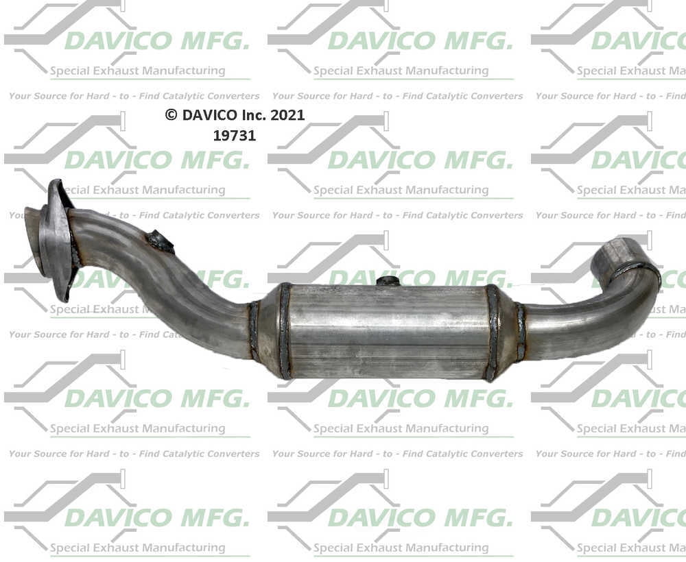 Davico Mfg 19731 Direct-Fit Catalytic Converter