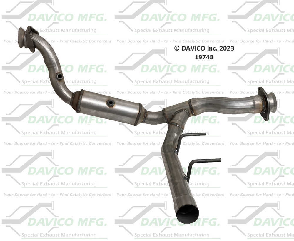Davico Mfg 19748 Direct-Fit Catalytic Converter