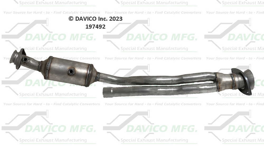 Davico Mfg 197492 Direct-Fit Catalytic Converter