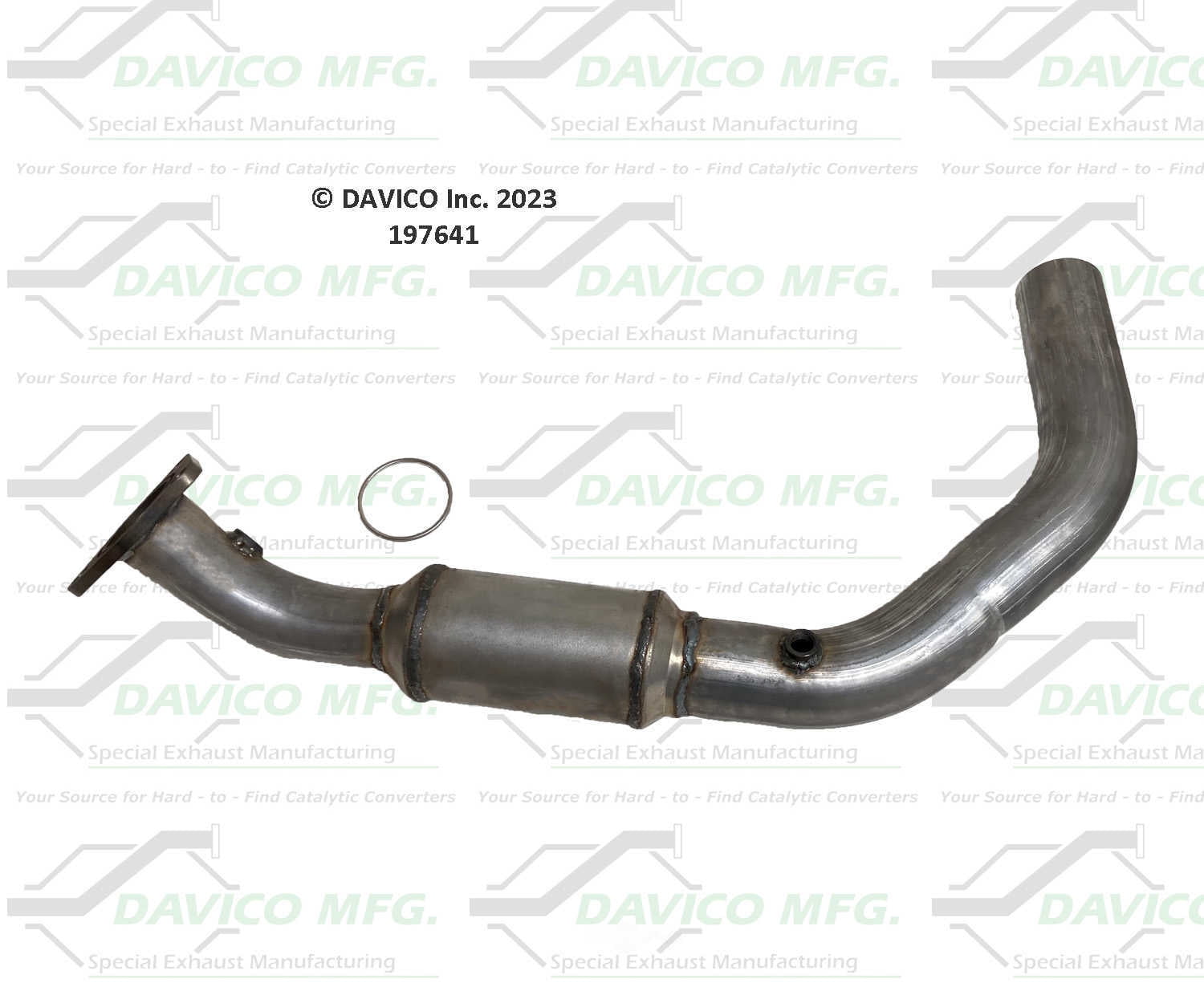 Davico Mfg 197641 Direct-Fit Catalytic Converter