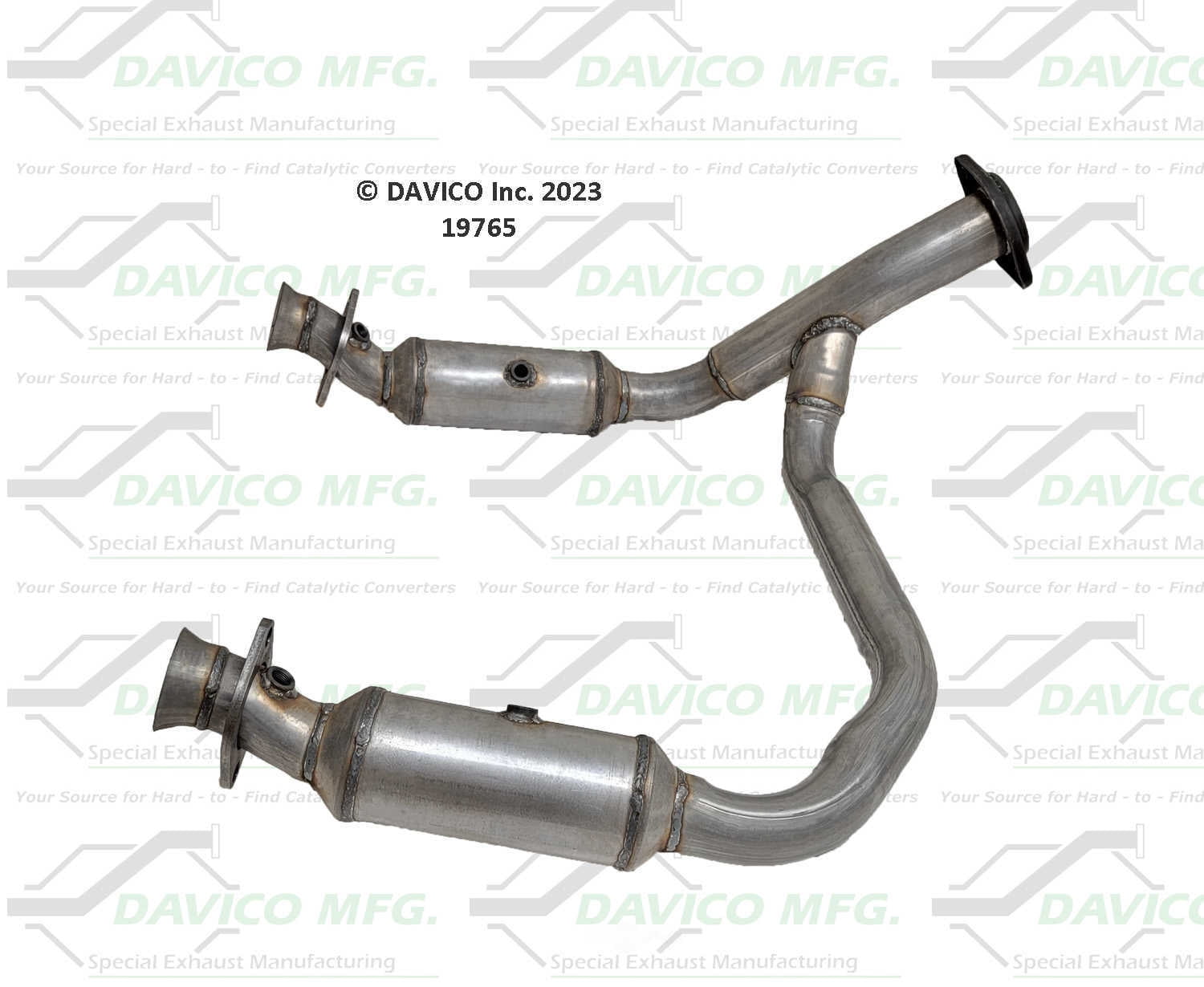 Davico Mfg 19765 Direct-Fit Catalytic Converter