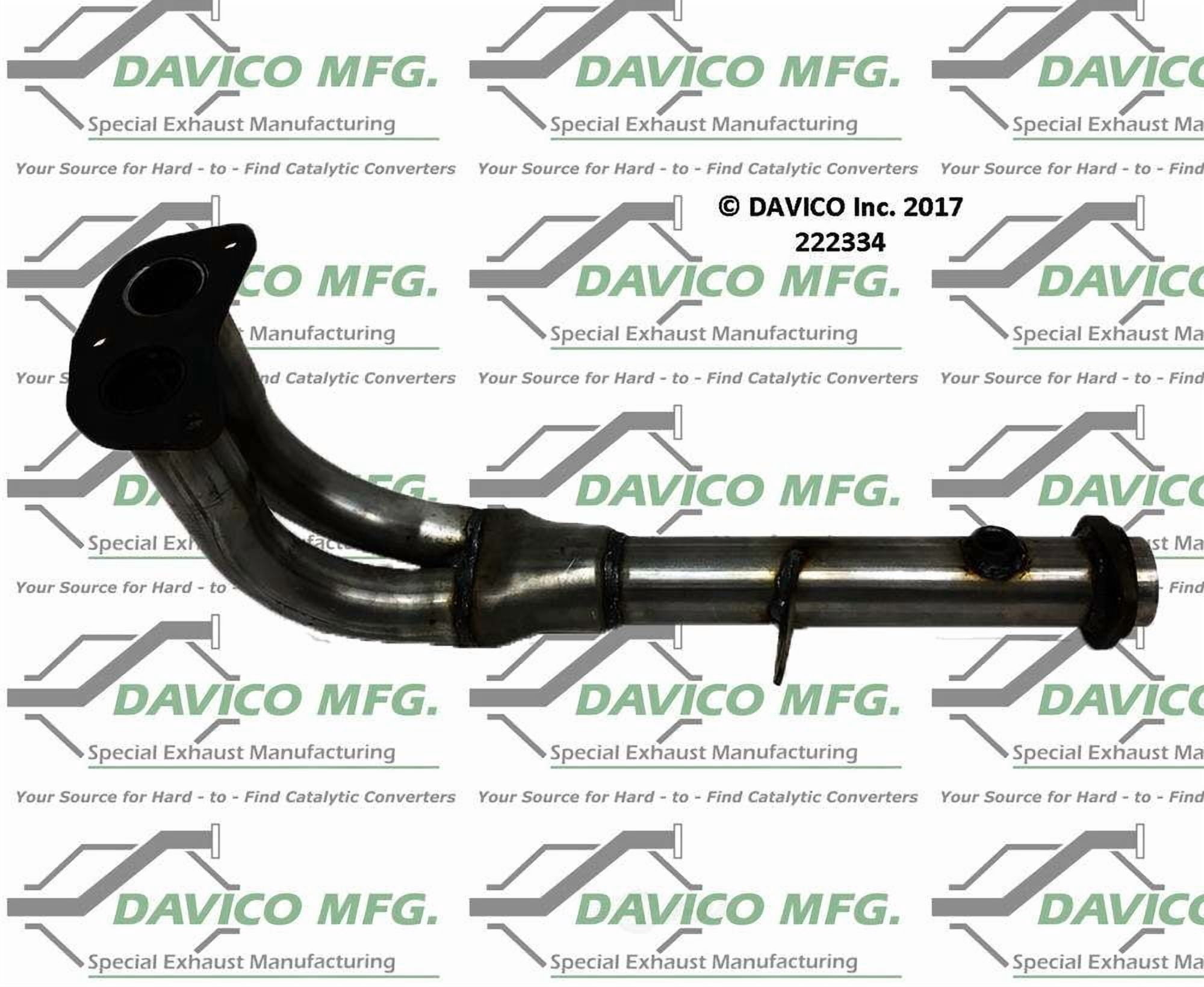 Davico Mfg 222334 Prebent Exhaust Pipe