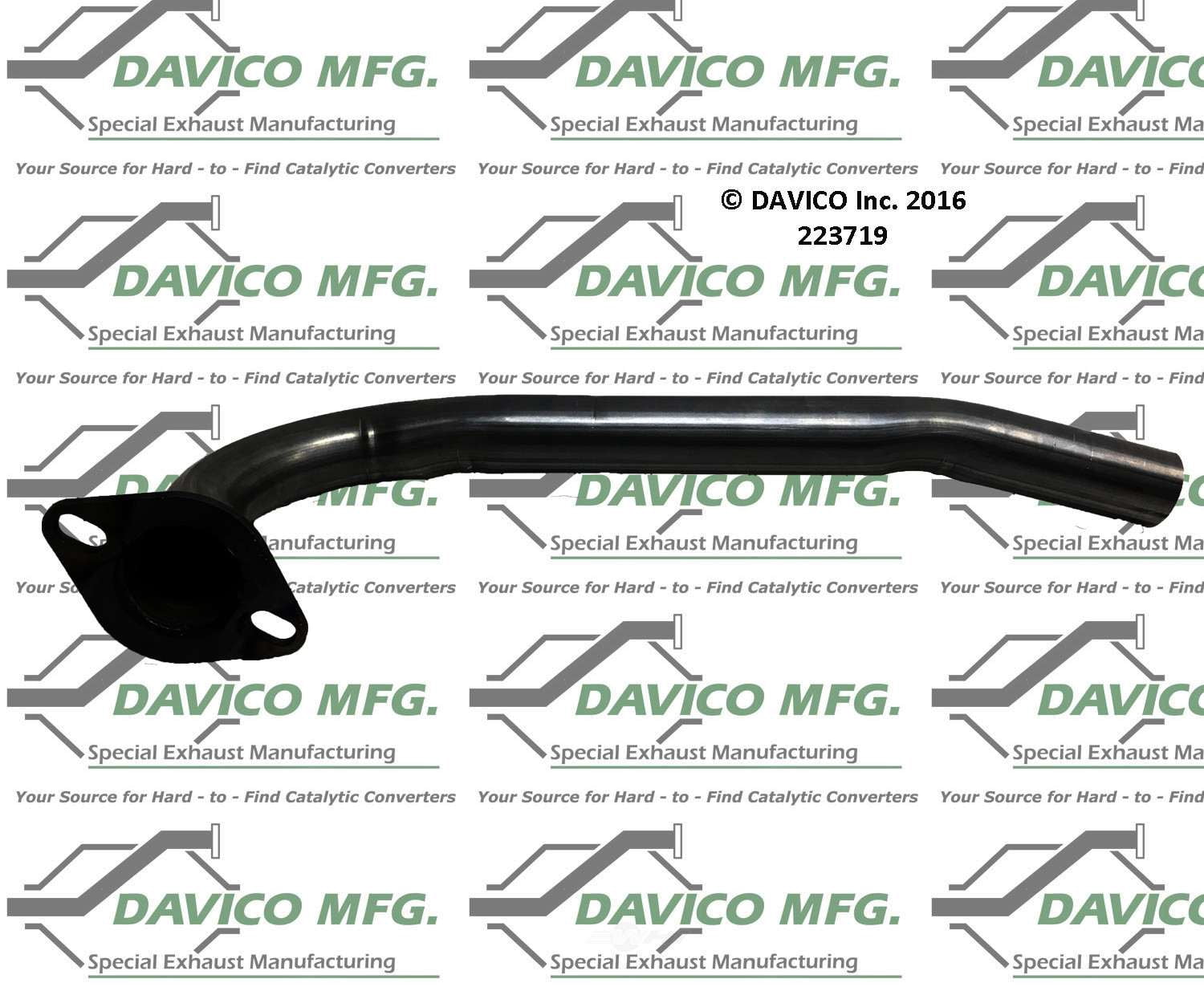 Davico Mfg 223719 Exact-Fit Exhaust Pipe
