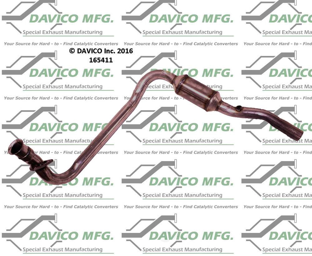 Davico Mfg 250555 Catalytic Converter(Split Y Pipe Modification Reqd)