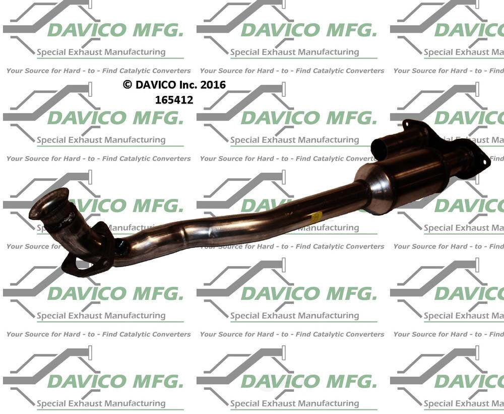 Davico Mfg 250556 Catalytic Converter(Split Y Pipe Modification Reqd)
