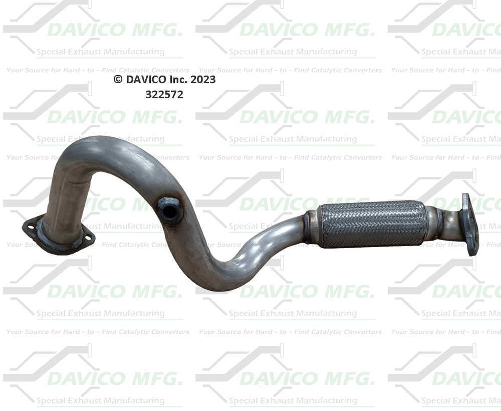 Davico Mfg 322572 Exact-Fit Exhaust Pipe