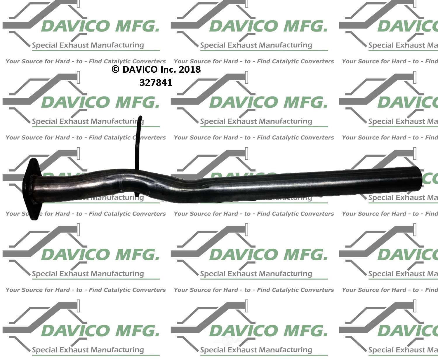 Davico Mfg 327841 Exact-Fit Exhaust Pipe