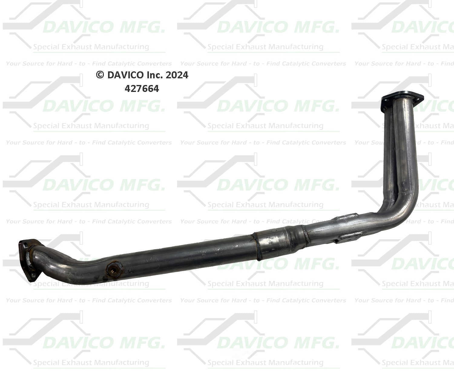 Davico Mfg 427664 Exact-Fit Exhaust Pipe