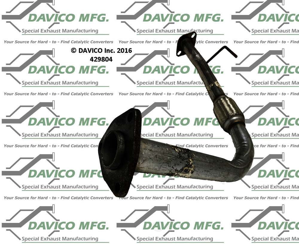 Davico Mfg 429804 Exact-Fit Exhaust Pipe