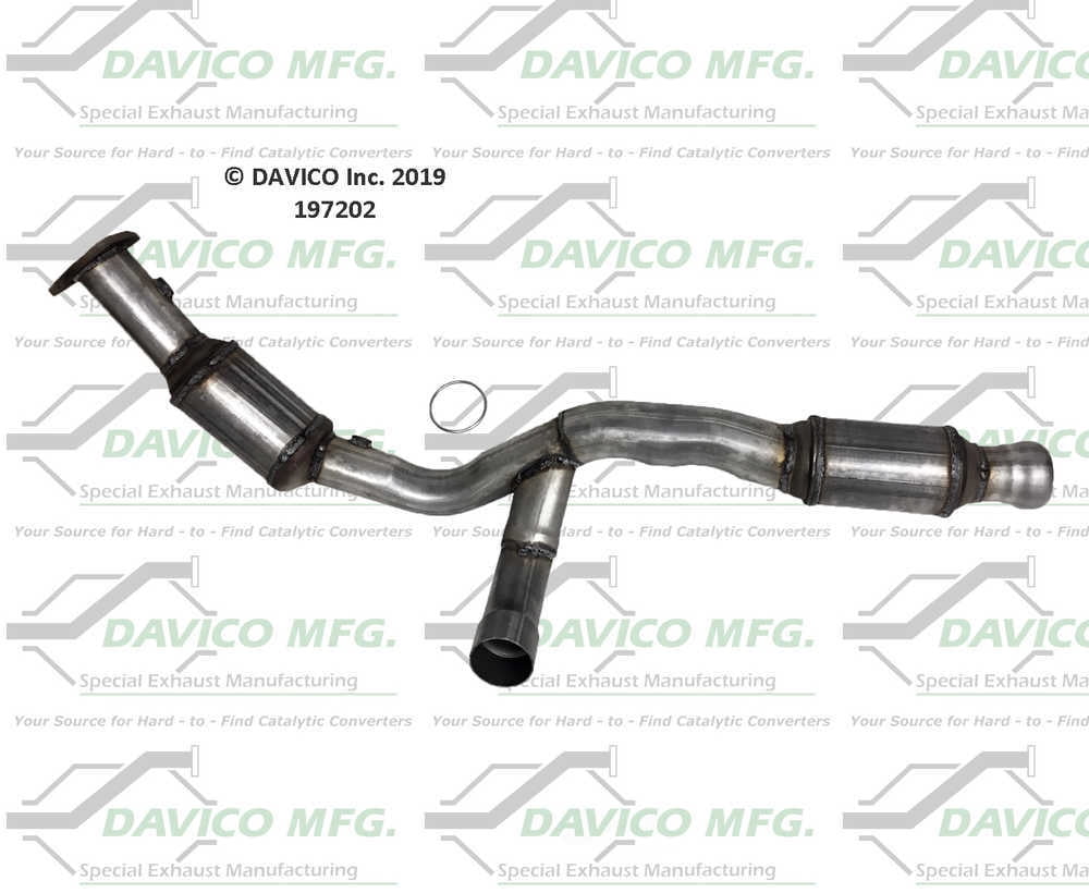 Davico Mfg 497202 Direct-Fit Catalytic Converter