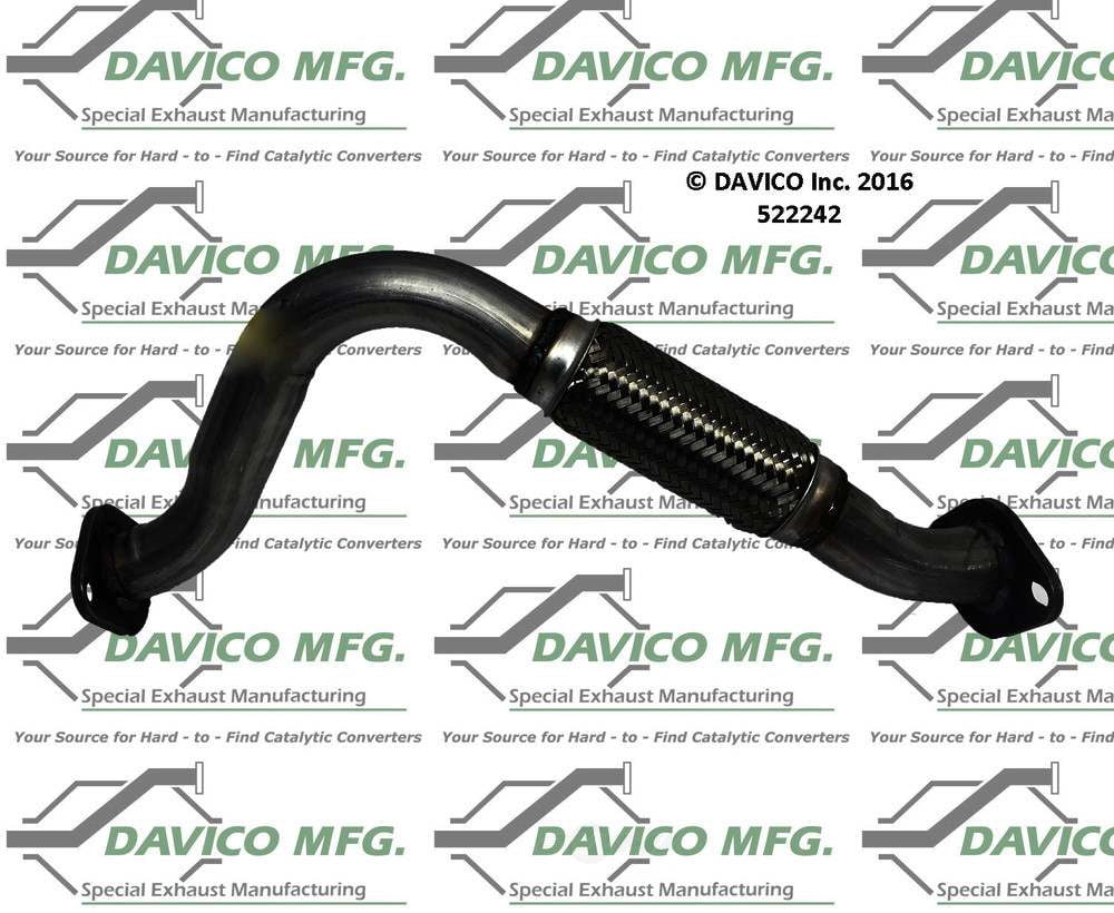 Davico Mfg 522242 Exact-Fit Exhaust Pipe