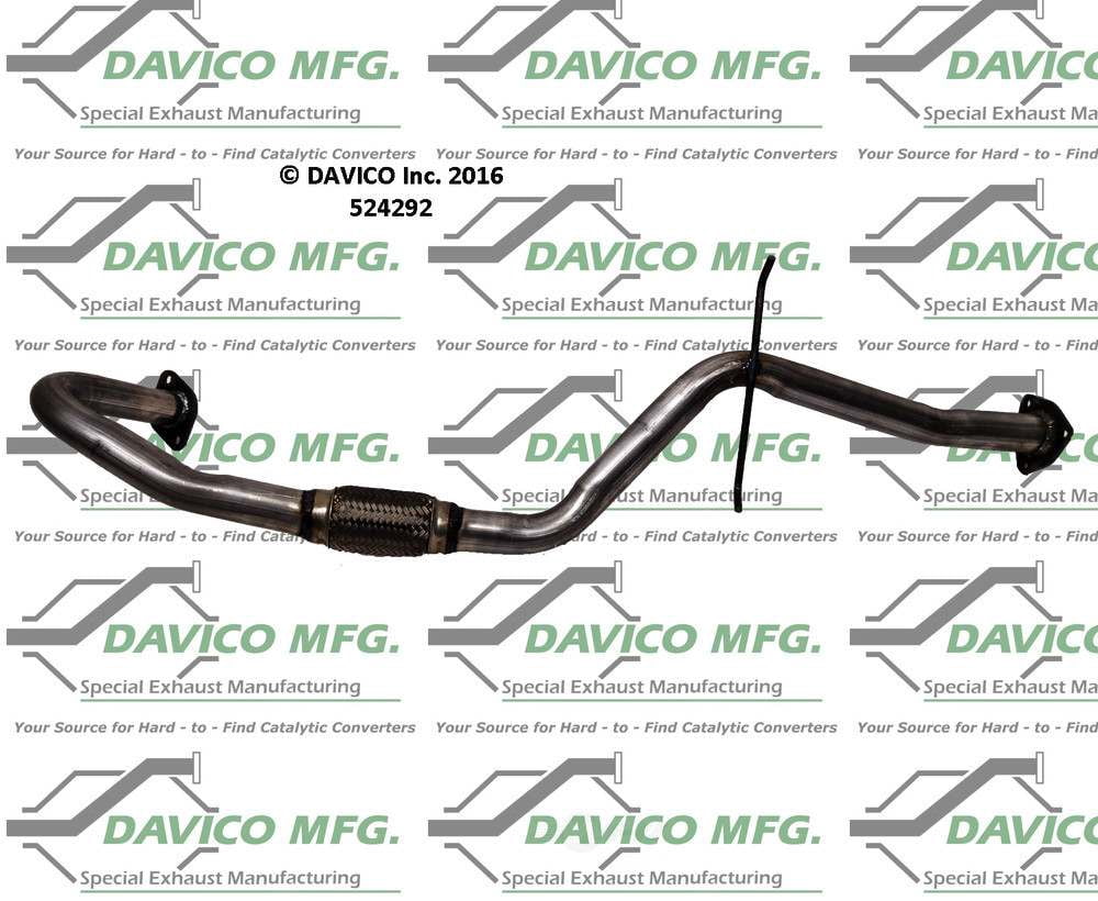 Davico Mfg 524292 Exact-Fit Exhaust Pipe