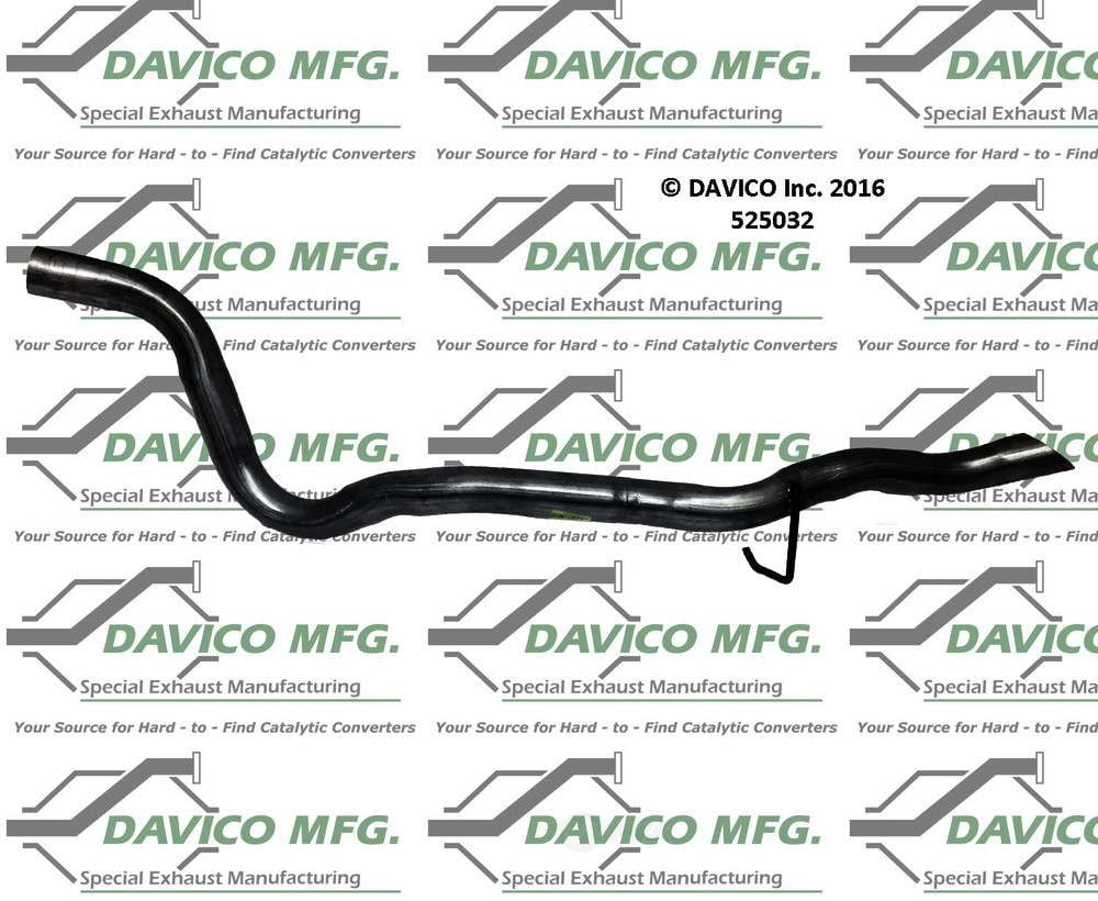 Davico Mfg 525032 Exact-Fit Exhaust Pipe
