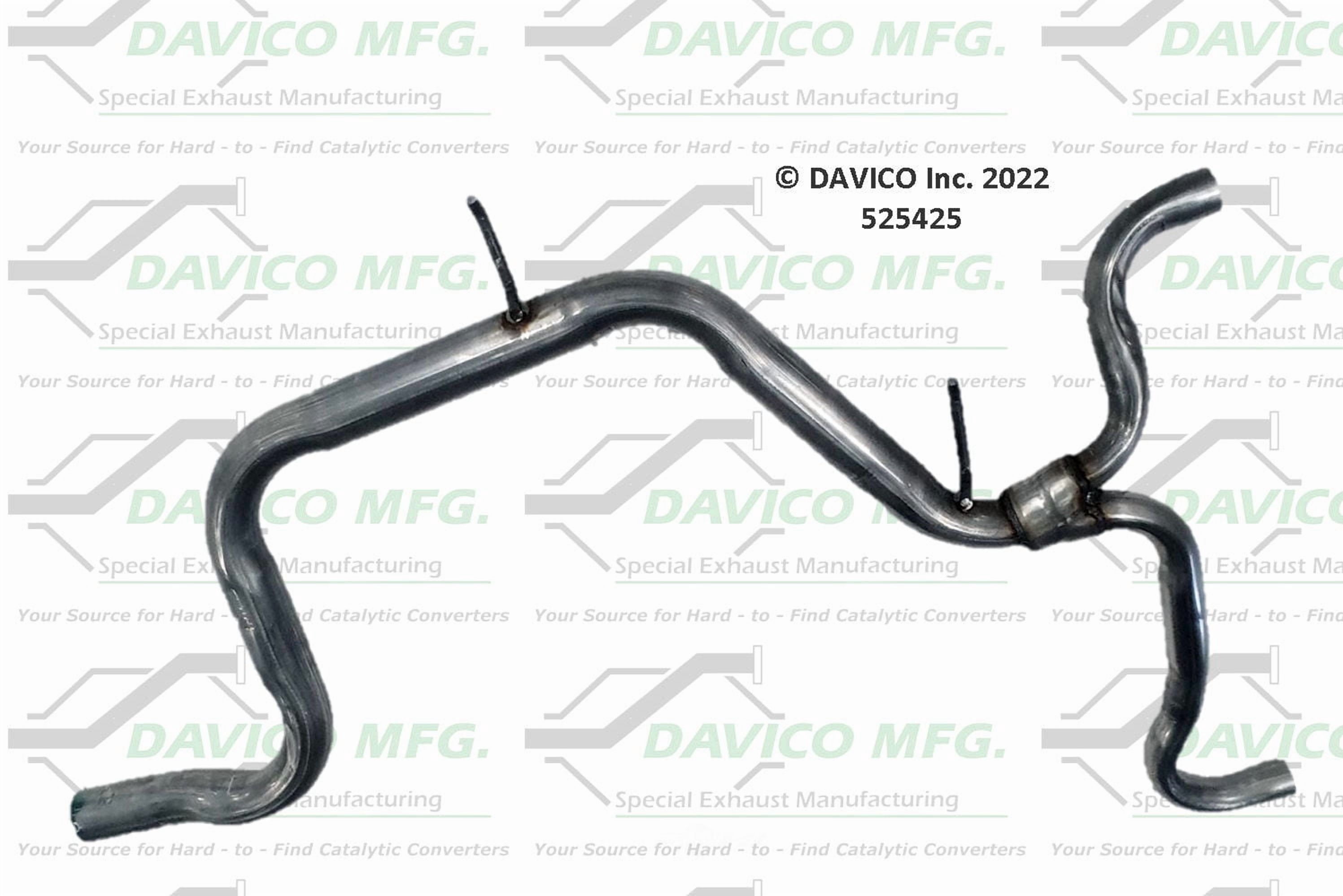 Davico Mfg 525425 Exact-Fit Exhaust Pipe