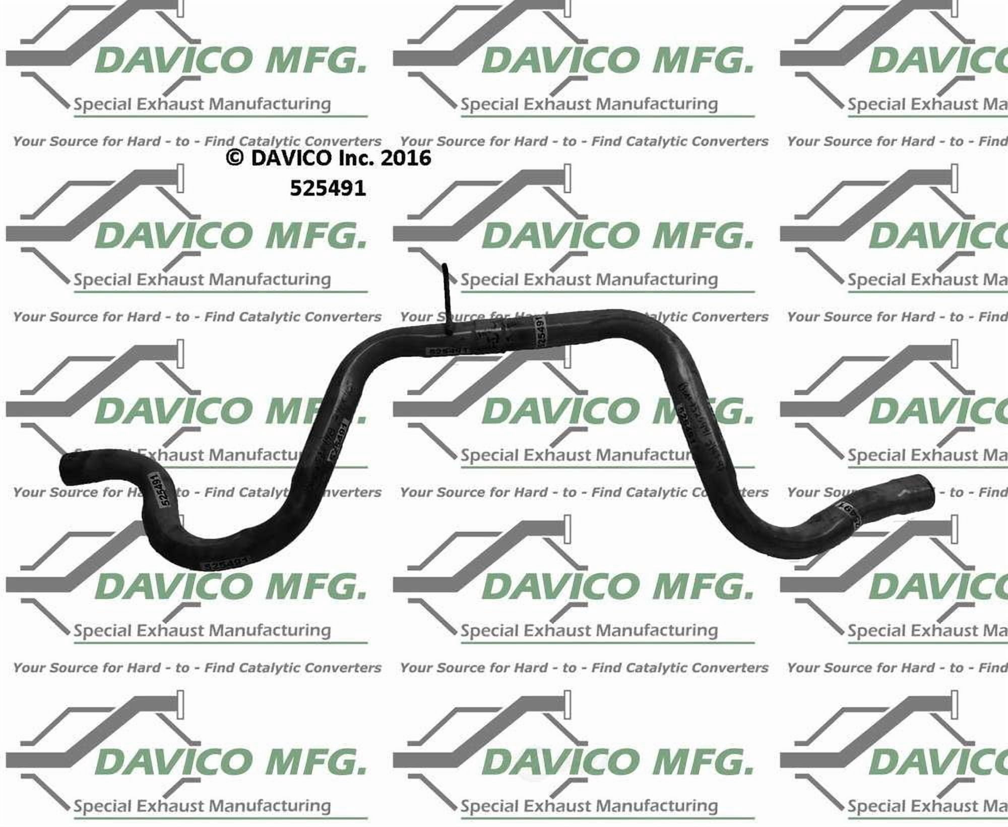 Davico Mfg 525491 Exact-Fit Exhaust Pipe