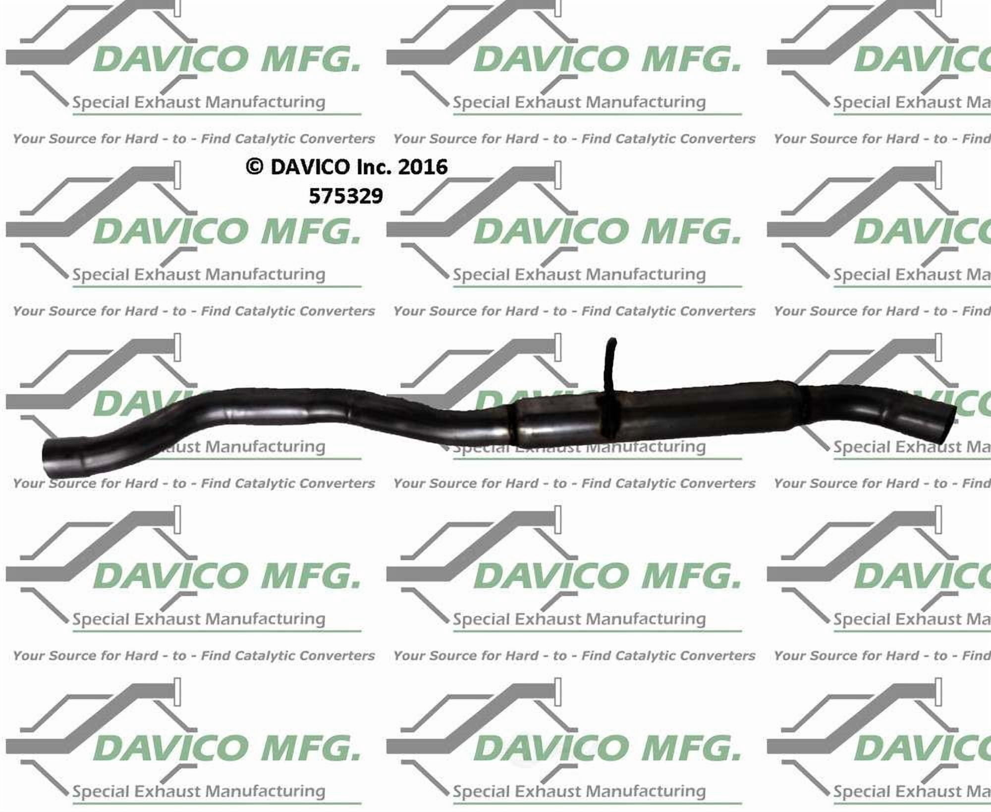 Davico Mfg 575329 Exact-Fit Exhaust Pipe