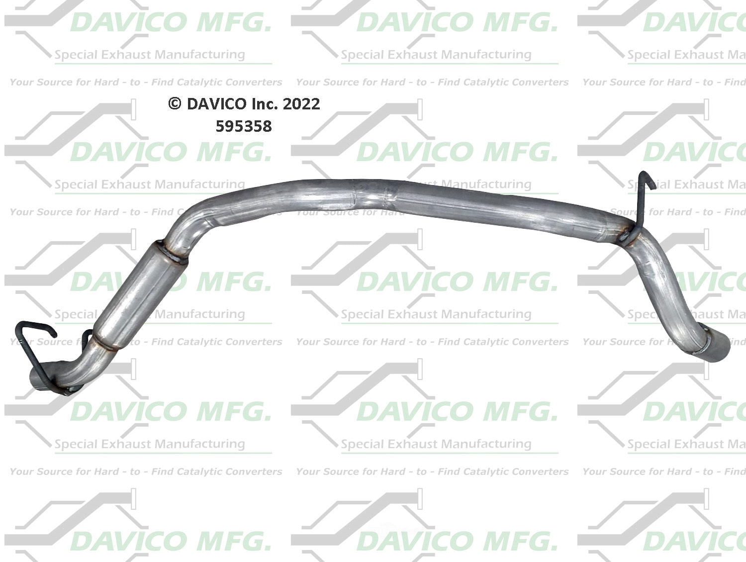 Davico Mfg 595358 Exhaust Tail Pipe