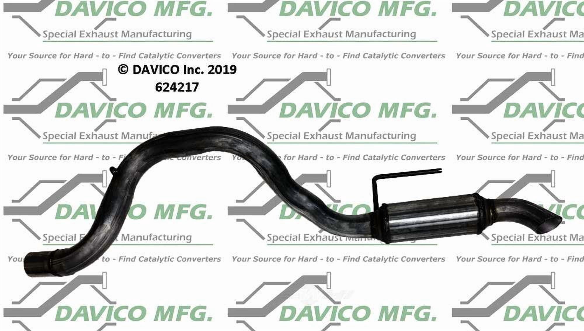 Davico Mfg 624217 Exact-Fit Exhaust Pipe