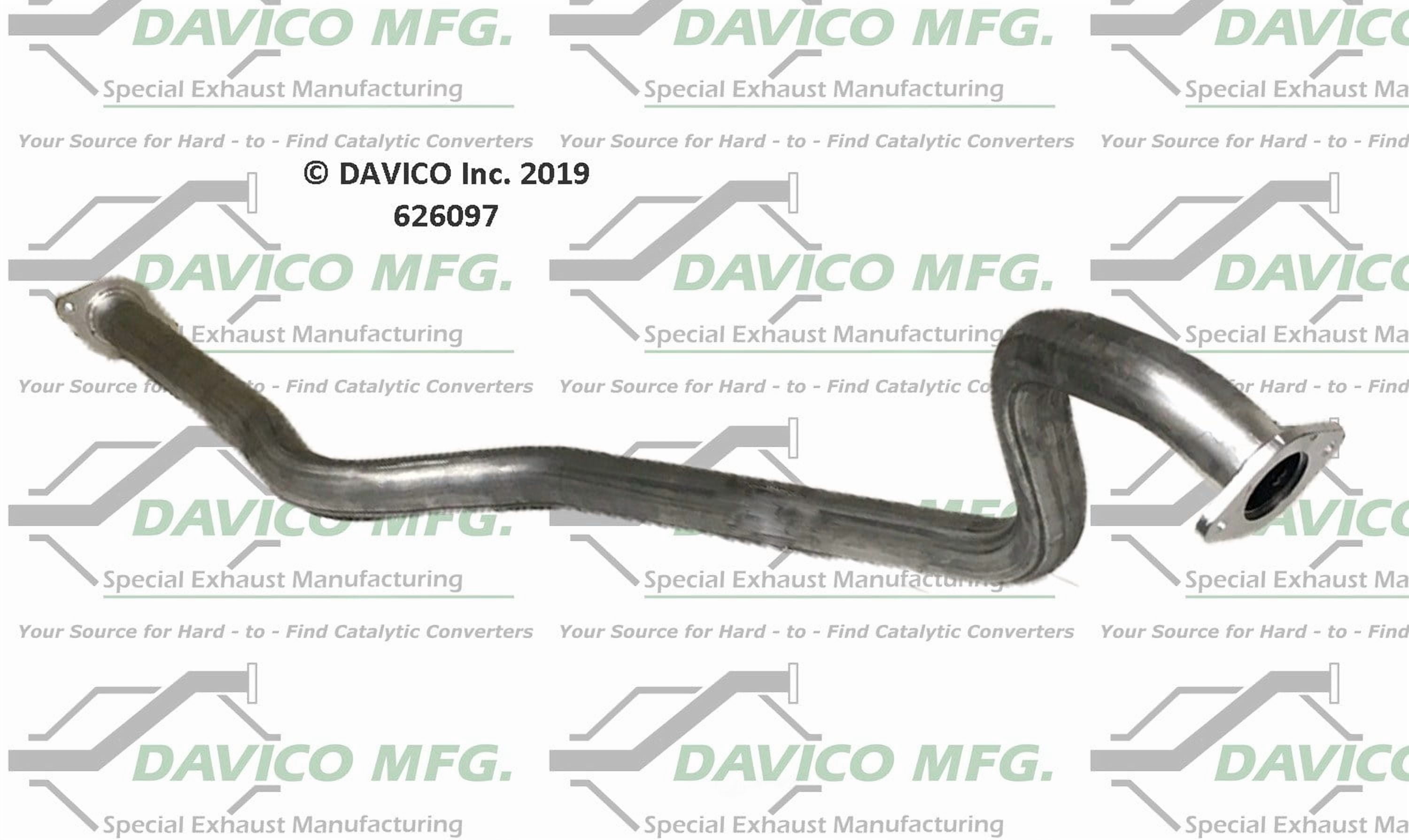 Davico Mfg 626097 Exact-Fit Exhaust Pipe