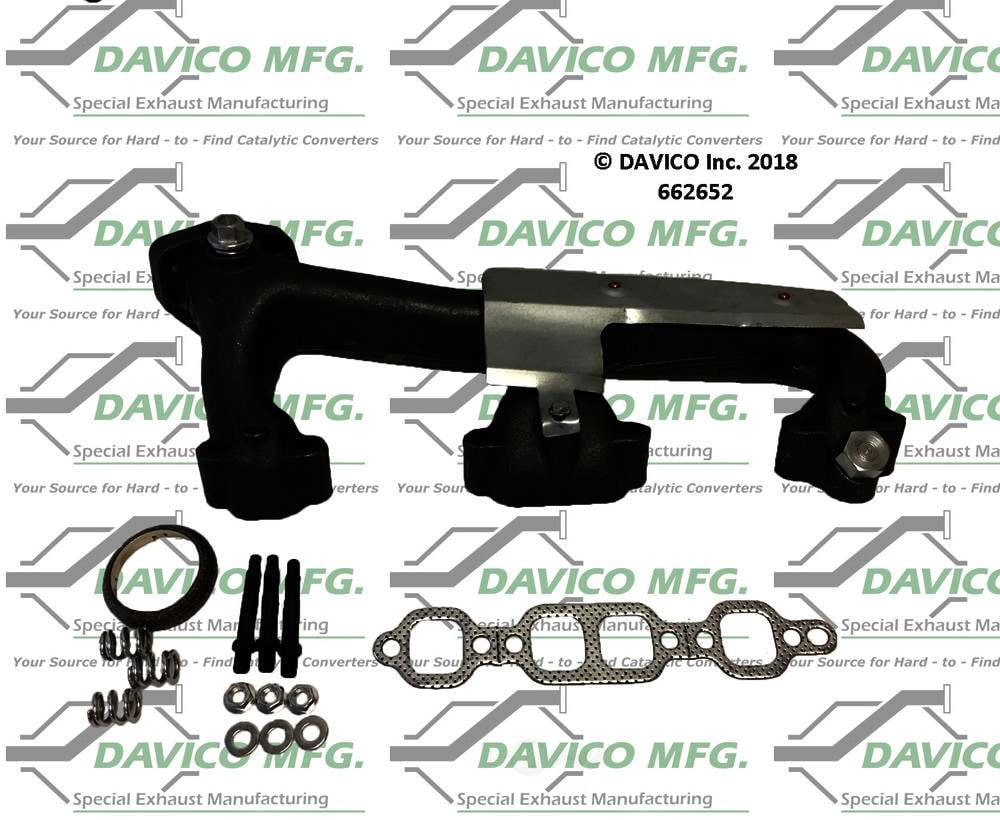 Davico Mfg 662652 Stand alone Exact-Fit exhaust manifold