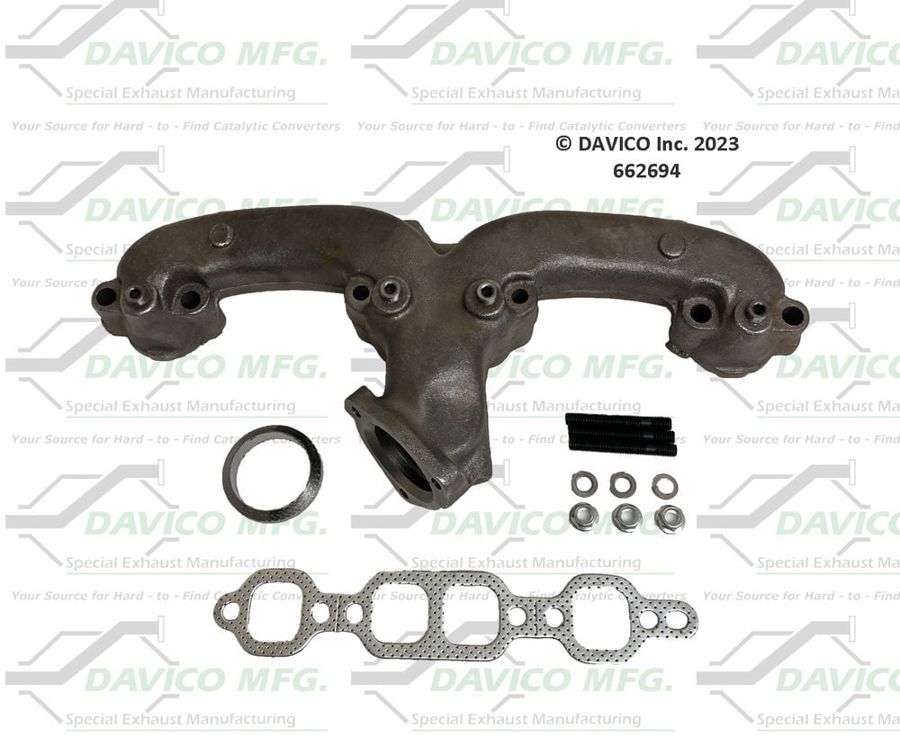 Davico Mfg 662694 Stand alone Exact-Fit exhaust manifold