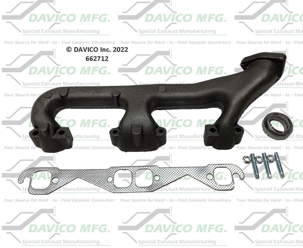 Davico Mfg 662712 Stand alone Exact-Fit exhaust manifold