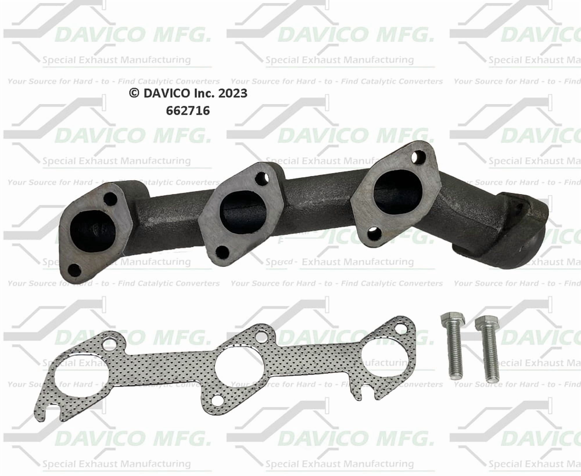 Davico Mfg 662716 Stand alone Exact-Fit exhaust manifold