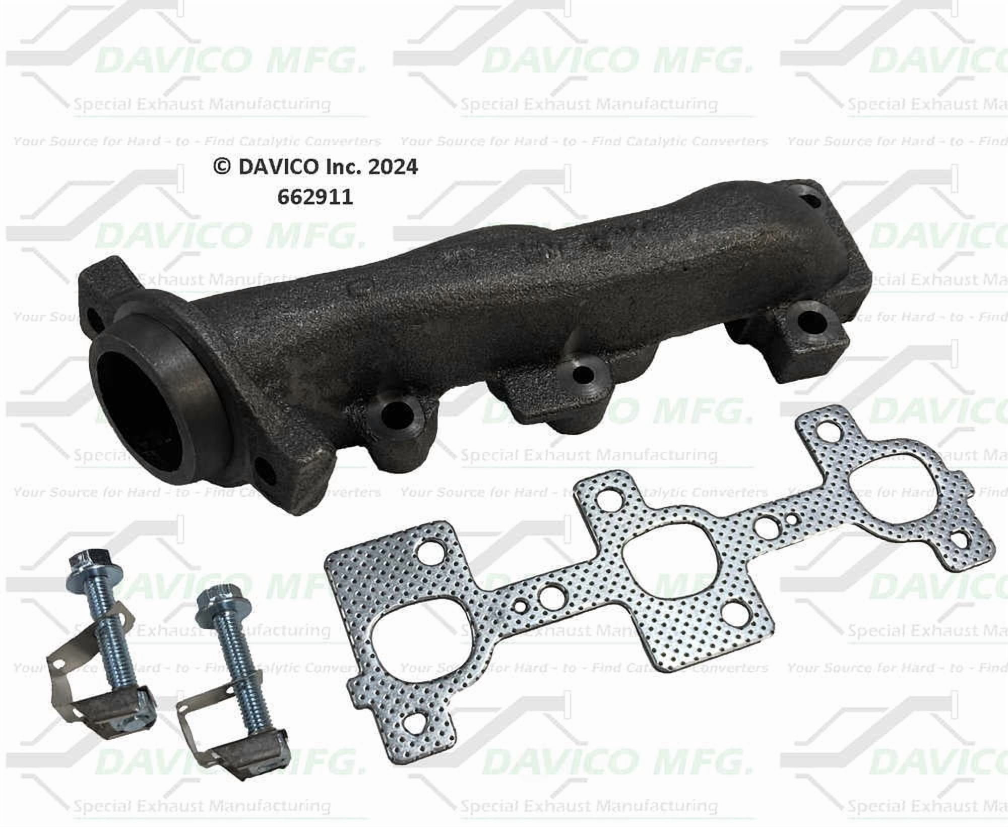Davico Mfg 662911 Stand alone Exact-Fit exhaust manifold