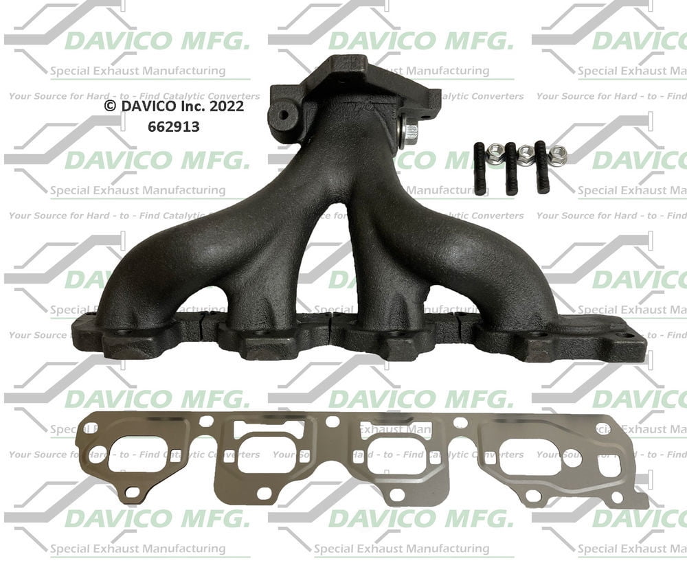 Davico Mfg 662913 Stand alone Exact-Fit exhaust manifold