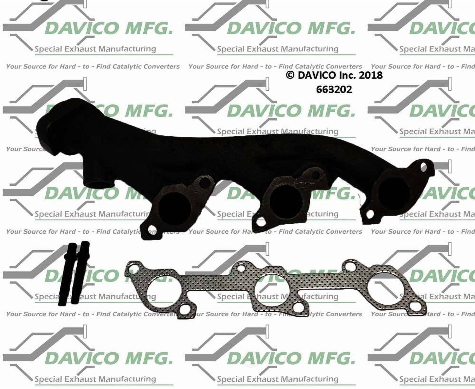 Davico Mfg 663202 Stand alone Exact-Fit exhaust manifold