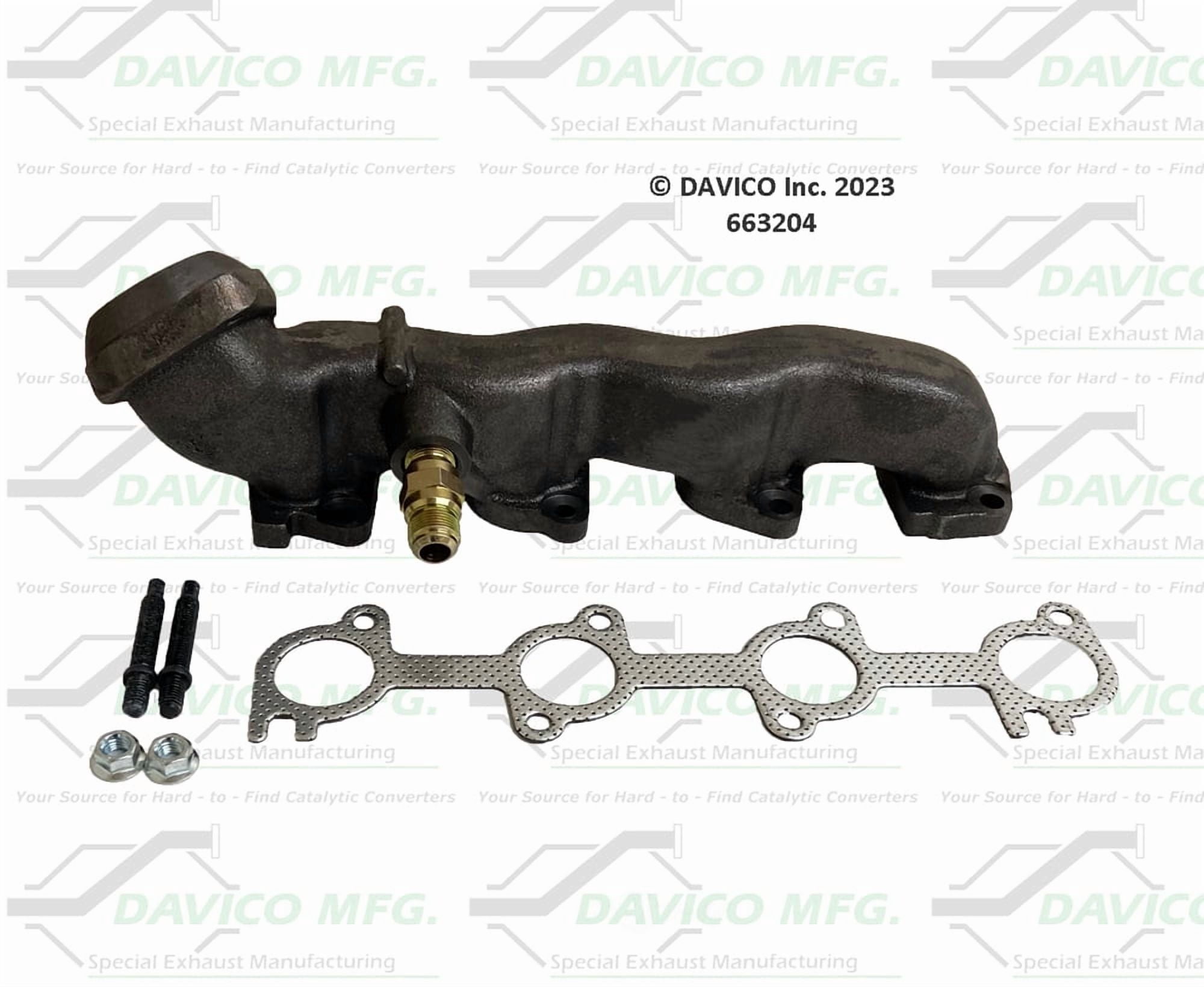Davico Mfg 663204 Stand alone Exact-Fit exhaust manifold